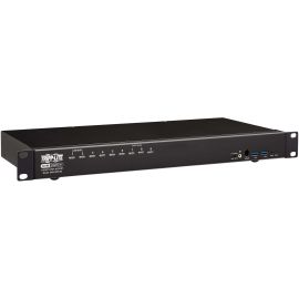 Tripp Lite by Eaton 8-Port DisplayPort/USB KVM Switch with Audio/Video and USB Peripheral Sharing 4K 60 Hz 1U Rack-Mount