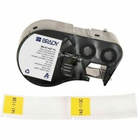 SELF-LAMINATING VINYL WRAP AROUND LABELS WITH RIBBON FOR BMP41 BMP51 M511 PRINTE