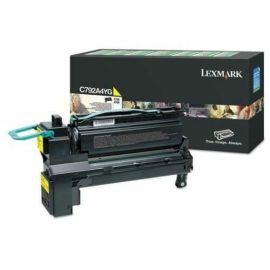 Lexmark C792A4YG Laser Toner Cartridge - Yellow - 1 Pack