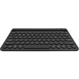 Macally Rechargeable iPad Bluetooth Compact Keyboard Quick Switch 3 Devices