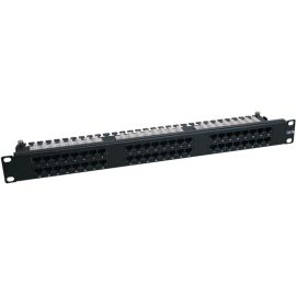 Tripp Lite by Eaton 48-Port 1U Rack-Mount Cat6/Cat5 High Density 110 Patch Panel 568B RJ45 Ethernet TAA