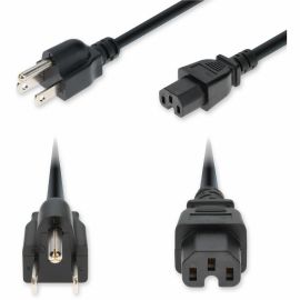 1FT 5-15P C15 14 AWG BK PR CBL 125V AT 15A