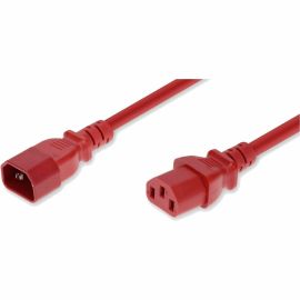 4FT C14 C13 18 AWG RD PWR CBL 250V AT 10A