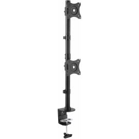StarTech.com Desk Mount Dual Monitor Mount, Vertical, Steel Dual Monitor Arm, For VESA Mount Monitors up to 27