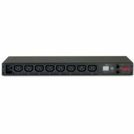 APC by Schneider Electric Rack PDU, Metered, 1U, 16A, 208/230V, (8) C13