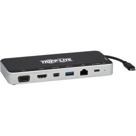Tripp Lite by Eaton USB Dock Triple Display - 4K HDMI & mDP VGA USB 3.x (5Gbps) USB-A/C Hub GbE 60W PD Charging