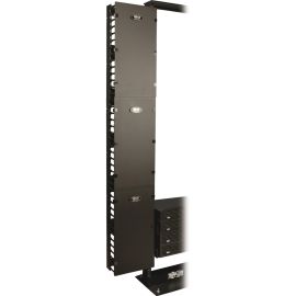 VERTICAL CABLE MANGER 6 FEET OPENFRAME RACK 12IN WD FINGER DUCT
