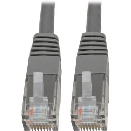 Eaton Tripp Lite Series Cat6 Gigabit Molded (UTP) Ethernet Cable (RJ45 M/M), PoE, Gray, 3 ft. (0.91 m)