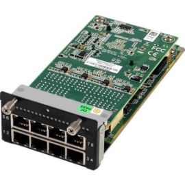 Advantech 8 Ports 1GbE RJ45 Network Management Card with Optional Advanced LAN Bypass