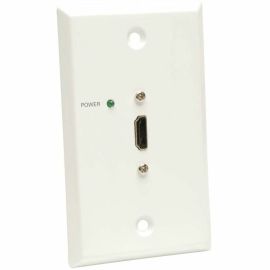 Tripp Lite by Eaton HDMI over Cat5/6 Passive Extender Wall Plate Remote Receiver for Video/Audio Up to 50 ft. (15 m) TAA