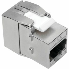 Tripp Lite by Eaton Keystone Jack Cat6a/Cat6/Cat5e RJ45 Shielded Dust Cap - Toolless PoE/PoE+ Compliant TAA