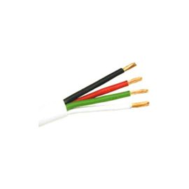 CAT6 PATCH CABLE FLAT DESIGN_30FT WHITE