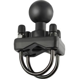RAM ZINC COATED U-BOLT BASE WITH 1.5IN BALL FOR RAILS FROM 1.25IN TO 1.5IN IN DI