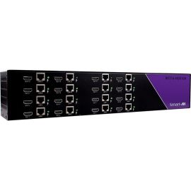 HDMI, SINGLE-HEAD, RACKMOUNT 16-PORT EXTENDER TRANSMITTER OVER CAT5/5E/6 STP. IN