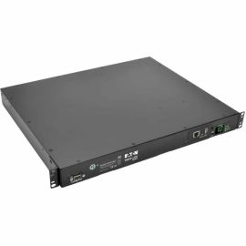 Tripp Lite by Eaton PDU 2.4kW Single-Phase Switched Automatic Transfer Switch PDU Two 200-240V C14 Inlets 10 C13 Outputs 1U TAA