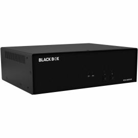 Black Box Secure NIAP 4.0 Certified KVM Switch - FlexPort HDMI/DisplayPortAudio, USB, CAC Support