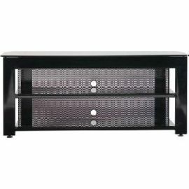 STEEL SERIES 43IN THREE SHELF TV/AV STAND