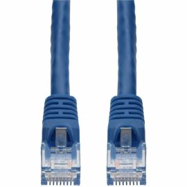 11FT BLUE CAT6 RJ45 M/M UTP PLENUM SNAGLESS BUBBLE BOOT