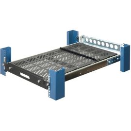 2U HEAVY DUTY SLIDING SHELF 28IN DEPTH WITH CABLE MANAGEMENT