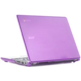PURPLE MCOVER CASE WITH LOGO