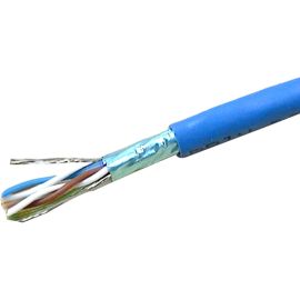 1000FT BLUE CAT5E SOLID SHIELDED CABLE