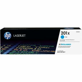 HP 201X (CF401X) Original High Yield Laser Toner Cartridge - Single Pack - Cyan - 1 Each