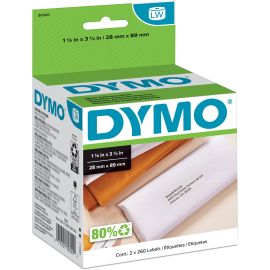 DYMO AUTHENTIC LW WHITE MAILING ADDRESS LABELS, DYMO LABELS FOR LABELWRITER LABE