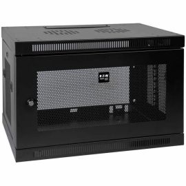 Tripp Lite by Eaton SmartRack 9U Low-Profile Switch-Depth Wall-Mount Mini Rack Enclosure