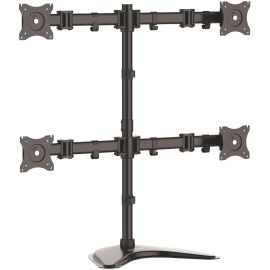 StarTech.com Quad Monitor Stand, Crossbar, Steel, Monitors up to 27