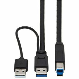 Tripp Lite by Eaton USB Active Repeater Cable - USB-A to USB-B (M/M), USB 3.2 Gen 1, 25 ft. (7.6 m)