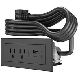 RADIANT FPC USB A/C, 6FT, BK