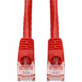 3FT RED CAT6 UTP PVC SLIM SNAGLESS CLEAR-CLAW