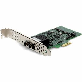 AddOn 100Mbs Single Open ST Port 2km MMF PCIe x1 Network Interface Card