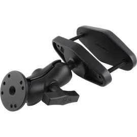 RAM 4 SQUARE RAIL MOUNT W RND BASE SHOR
