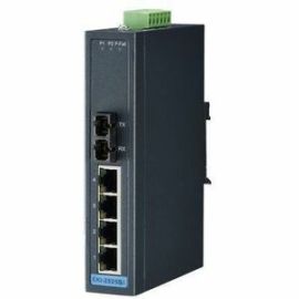 4+1 FX SC SINGLE-MODE UNMANAGED INDUSTRIAL ETHERNET SWITCH