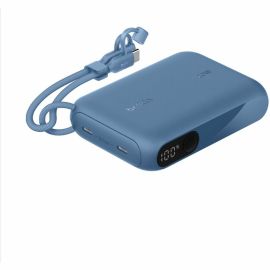 BOOSTCHARGE POWER BANK 10K W/ DISPLAY BLUE