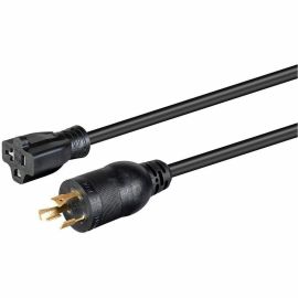 MONOPRICE HEAVY DUTY POWER CORD - LOCKING NEMA L5-20P TO NEMA 5-15/20R 12AWG 20A
