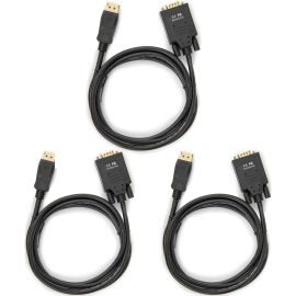 Rocstor DisplayPort/VGA Video Cable (3-Pack)