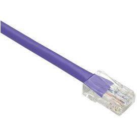 UNC CAT6 PATCH CABLE, 06 FT PURPLE WITH BOOTED. HIGH-PERFORMANCE CAT6 ETHERNET C
