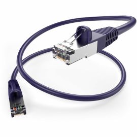 UNC GROUP 7FT CAT5E SNAGLESS SHIELDED (STP) ETHERNET NETWORK PATCH CABLE PURPLE