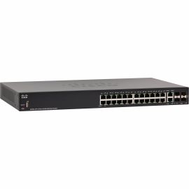 CISCO SF250-24P 24-PORT 10/100 POESMARTSWITCH REMANUFACTURED
