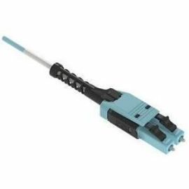 OM4 2F 2MM PC OFNP LC UNIBOOT / LC UNIBOOT STD POLARITY ULT IL 10M