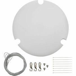 GRIPPLE MOUNT KIT, MXA901 ROUND, WHT