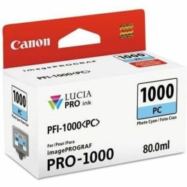 Canon LUCIA PRO PFI-1000 Original Inkjet Ink Cartridge - Photo Cyan Pack