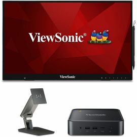 ViewSonic ID2456-C21080p Interactive Pen Display and Chromebox Bundle - 350 cd/m2 - 24