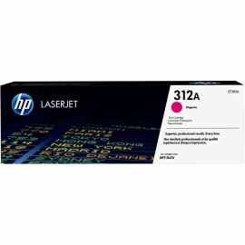 HP 312A (CF383A) Original Laser Toner Cartridge - Single Pack - Magenta - 1 Each