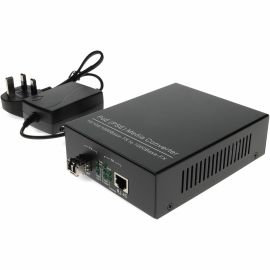 ADDON 10/100/1000BASE-TX(RJ-45) TO 1000BASE-SX(LC) MMF 850NM 550M POE MINI MEDIA
