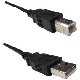 15FT USB 2.0 A TO B CABLE BLACK