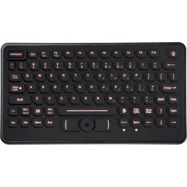 KEYBOARD; RUGGED 86 KEY KEYBOARD W/ NEMA 4 POINTING DEVICE AND RED BACKLIGHTING.