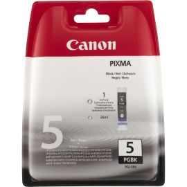 Canon PGI-5BK Standard Yield Inkjet Ink Cartridge - Black - 2 / Pack